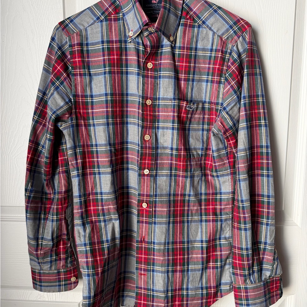 Vineyard Vines Slim fit Tucker Shirt classic plaid
